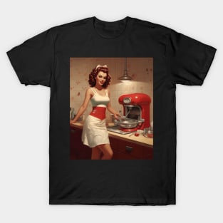 A Pin Up Girl in the Kitchen T-Shirt